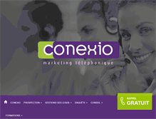 Tablet Screenshot of conexio.fr